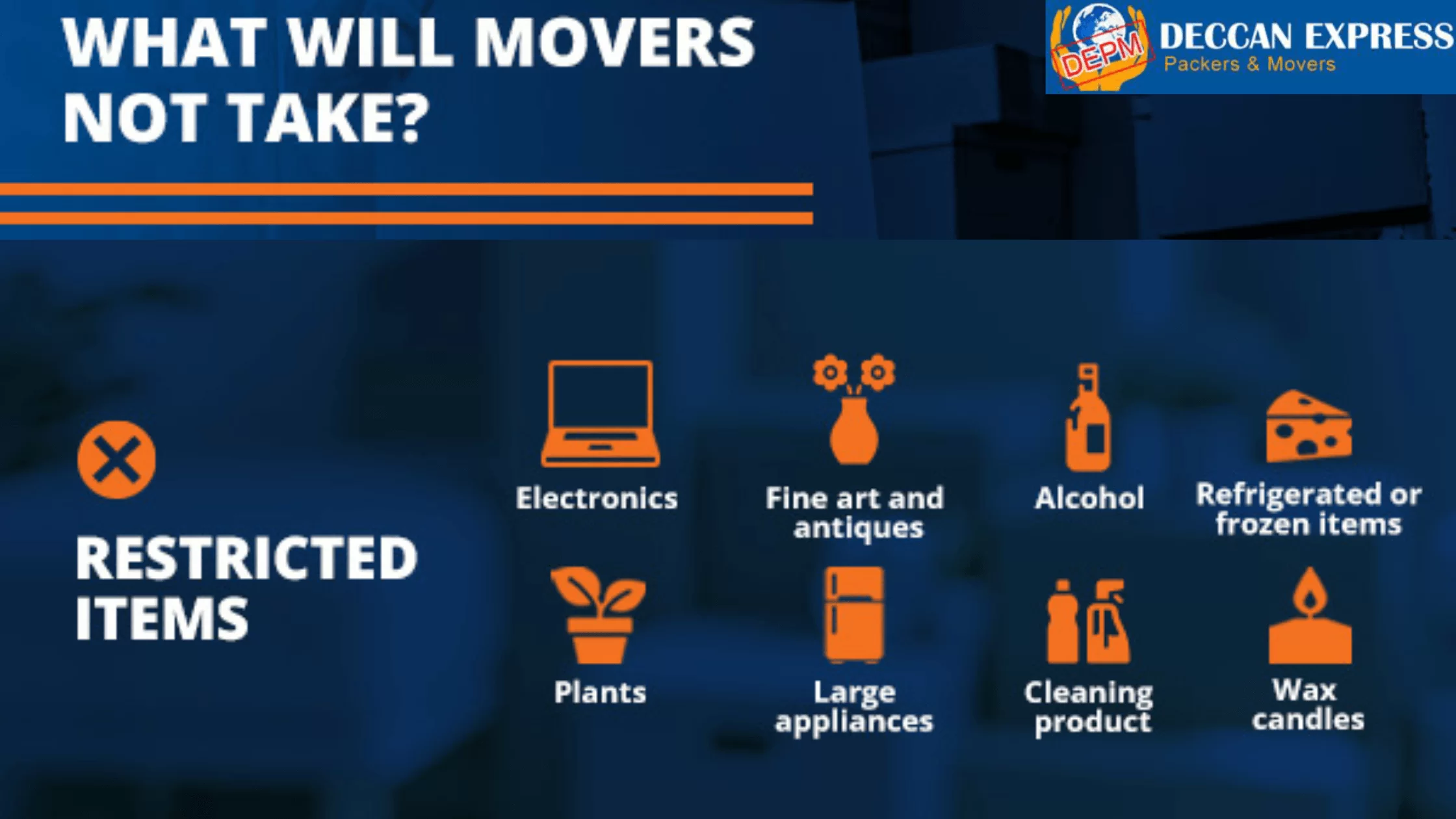 Understanding Excluded Items for Movers’ Transport