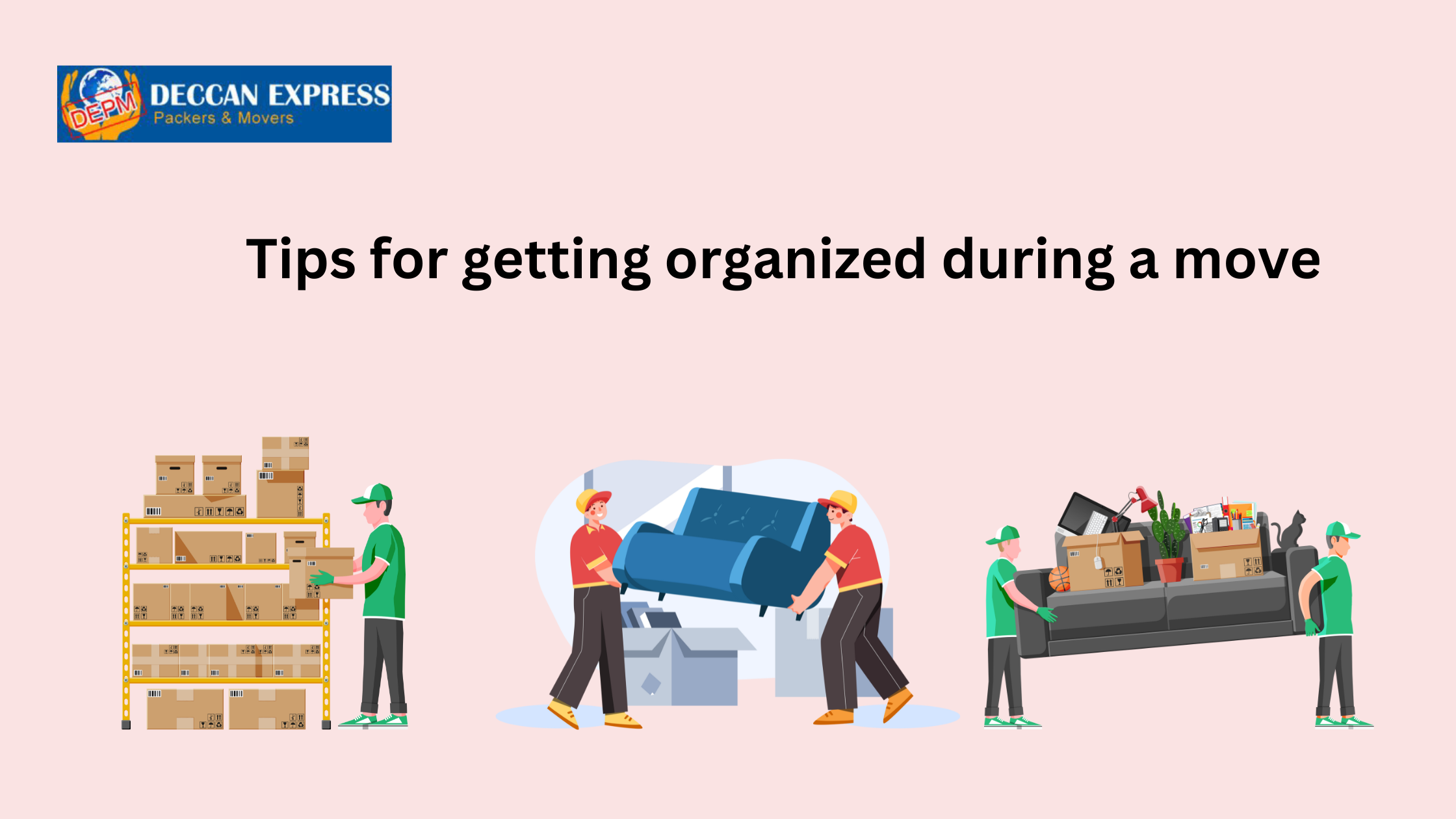 Tips for getting organized during a move