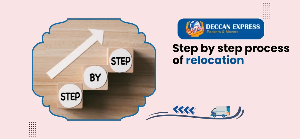 Step by step process of relocation