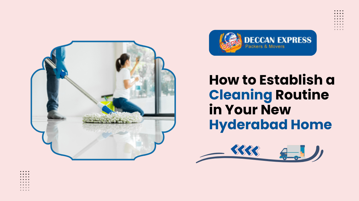 How to Establish a Cleaning Routine in Your New Hyderabad Home