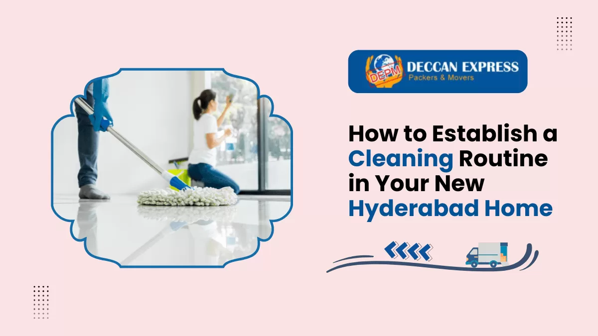 How to Establish a Cleaning Routine in Your New Hyderabad Home