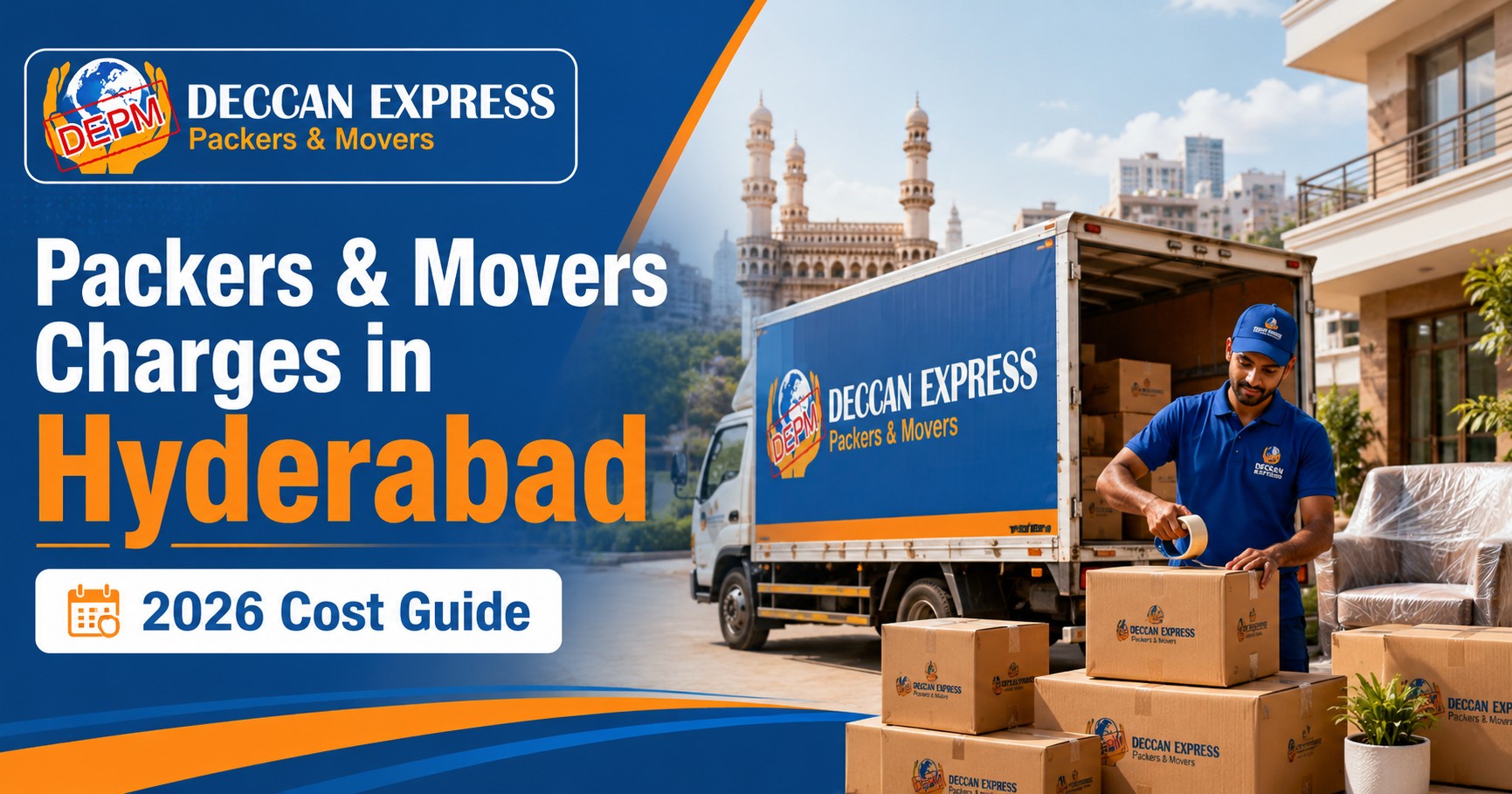 Packers and Movers Charges in Hyderabad 2026: Complete Cost Guide for 1 BHK, 2 BHK & 3 BHK Shifting